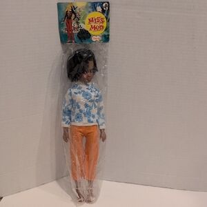 Vintage 60's African American Miss Nos Doll NOS 14" Sharing Barbie Clone